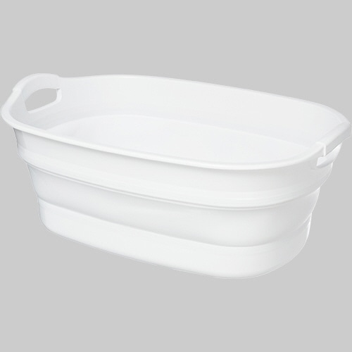 伊勢藤 ソフトタブワイド 23L ホワイト I-563-1W 1個（ご注文単位1個）【直送品】