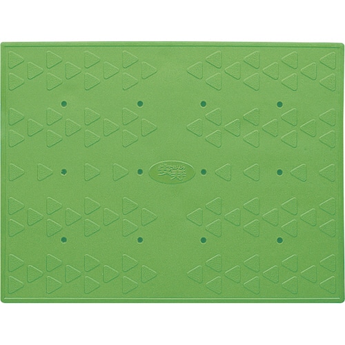 アロン化成 吸着すべり止めマット 浴槽内用 C 28×36cm グリーン 535-129 2枚/袋（ご注文単位1袋）【直送品】