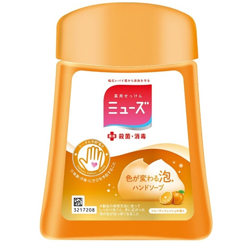 レキットベンキーザー・ジャパン ミューズ ノータッチ泡ハンドソープ フルーティフレッシュの香り 詰替用 250ml 1本(ご注文単位1本)【直送品】