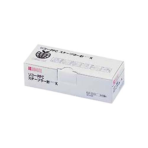 リコー　PPCステープラー針　タイプK　5000本／個　317284　1箱（3個）（ご注文単位1箱）【直送品】