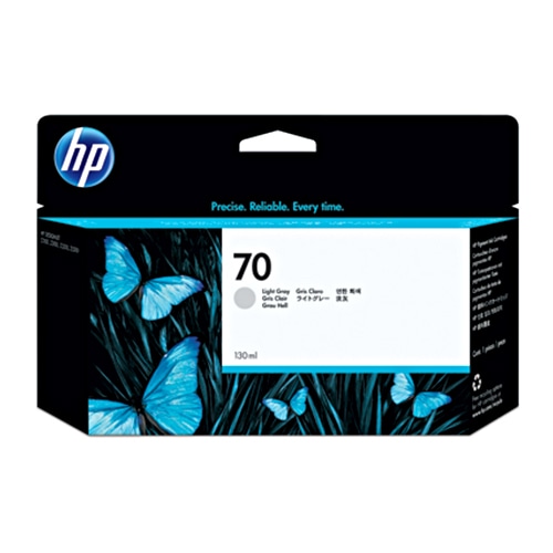 HP　HP70　インクカートリッジ　ライトグレー　130ml　顔料系　C9451A　1個（ご注文単位1個）【直送品】