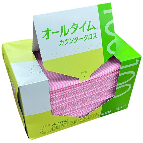 東京メディカル　カウンタークロス　レギュラータイプ　ピンク　FT101N　1箱（100枚）（ご注文単位1箱）【直送品】