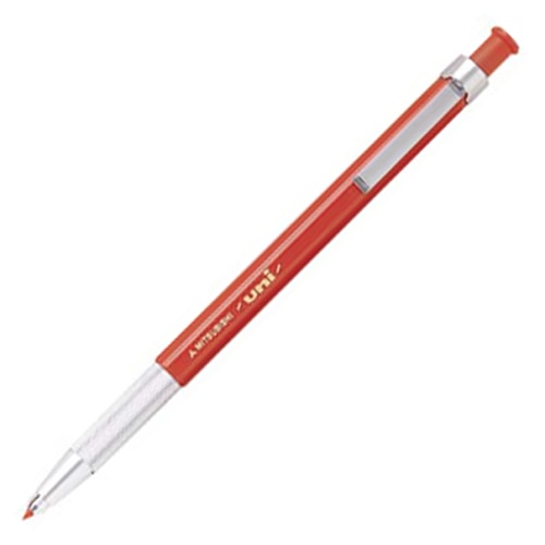 三菱鉛筆 ユニホルダー 2.0mm 赤 MH500.15 1本(ご注文単位1本)【直送品】