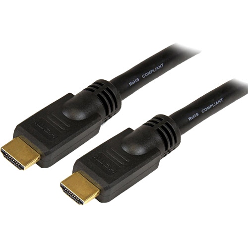 StarTech.com　ハイスピードHDMIケーブル　HDMIオス-HDMIオス　Ultra　HD　4kx2k解像度対応　ブラック　15m　HDMM15M　1本（ご注文単位1本）【直送品】