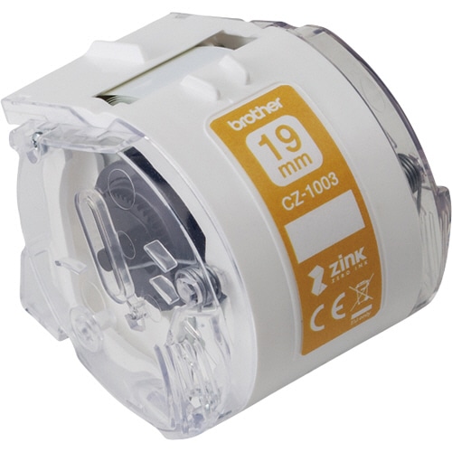 ブラザー　感熱フルカラーラベルプリンター　ピータッチカラー用ロールカセット　19mm幅×長さ5m　CZ-1003　1個（ご注文単位1個）【直送品】
