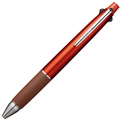 三菱鉛筆 多機能ペン ジェットストリーム4&1 0.5mm (軸色:ブラッドオレンジ) MSXE510005.38 1本(ご注文単位1本)【直送品】