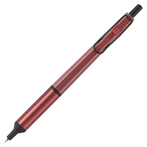 三菱鉛筆 油性ボールペン ジェットストリーム エッジ 0.38mm 黒 (軸色:ベリーピンク) SXN100338.35 1本(ご注文単位1本)【直送品】