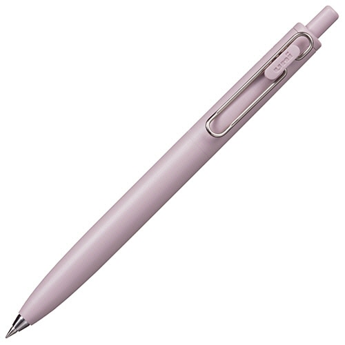 三菱鉛筆　ゲルインクボールペン　ユニボール　ワンF　0.38mm　黒　（軸色：Fピンク（花霞））　UMNSF38F.13　1本（ご注文単位1本）【直送品】