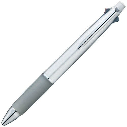 三菱鉛筆 多機能ペン ジェットストリーム4&1 0.7mm (軸色:シルバー) MSXE510007.26 1本(ご注文単位1本)【直送品】