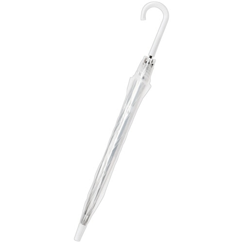 伊藤忠リーテイルリンク　ワンタッチビニール傘　50cm　クリア　NK-1　1本（ご注文単位1本）【直送品】