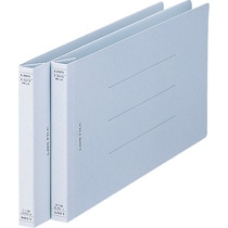 ライオン事務器　フラットファイル　統一伝票用（80mm2穴パンチ穴用）　B4　1／3ヨコ　150枚収容　背幅18mm　F-152TD　1セット（10冊）（ご注文単位1セット）【直送品】