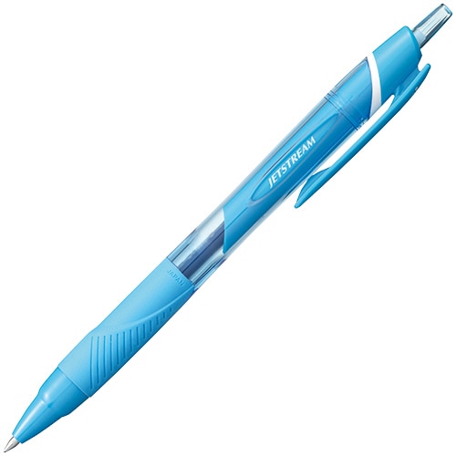 三菱鉛筆 油性ボールペン ジェットストリーム カラーインク 0.7mm ライトブルー SXN150C07.8 1本(ご注文単位1本)【直送品】