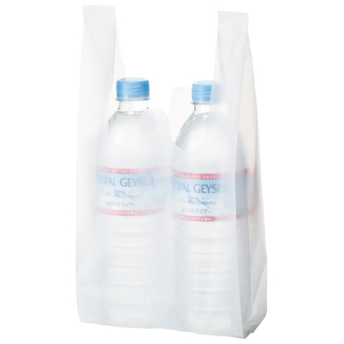 TANOSEE　乳白レジ袋　6号　ヨコ150×タテ310×マチ幅90mm　1セット（6000枚：100枚×60パック）（ご注文単位1セット）【直送品】