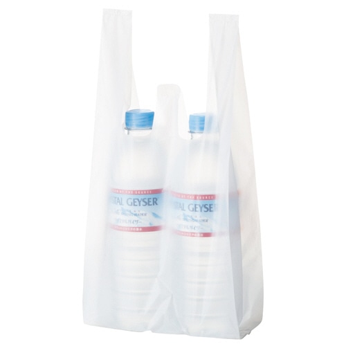 TANOSEE　乳白レジ袋　8号　ヨコ160×タテ340×マチ幅90mm　1セット（6000枚：100枚×60パック）（ご注文単位1セット）【直送品】