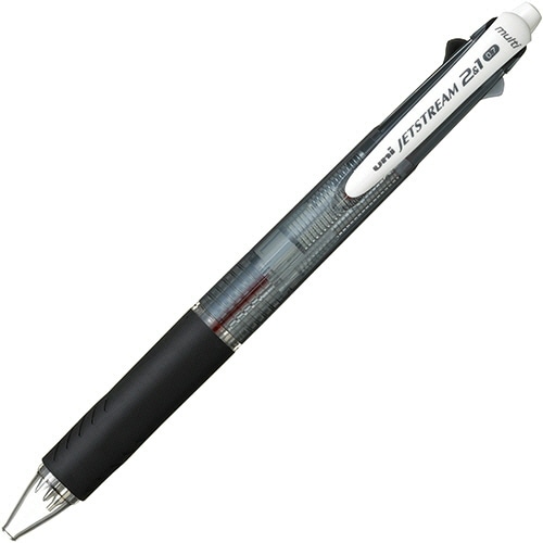 三菱鉛筆 多機能ペン ジェットストリーム2&1 0.7mm (軸色:黒) MSXE350007.24 1セット(10本)(ご注文単位1セット)【直送品】