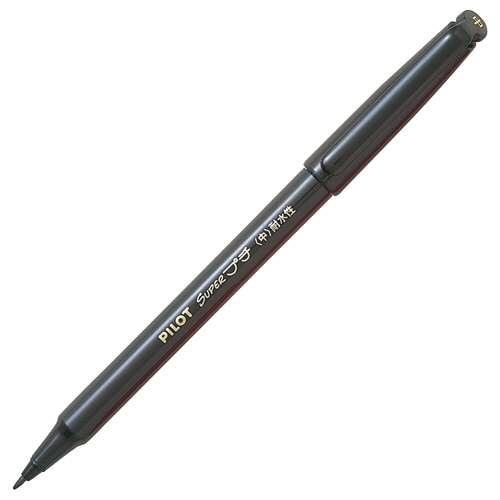 パイロット スーパープチ 中字 ブラック SEG-10M-B 1セット(10本)(ご注文単位1セット)【直送品】