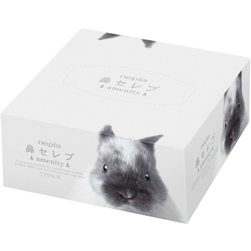 王子ネピア　ネピア鼻セレブ　amenity　62組／個　1セット（5個）（ご注文単位1セット）【直送品】
