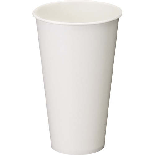 日本デキシー 両面ラミカップ ホワイト 420ml(14オンス) KCCPS4EW 1セット(840個:7個×120パック)(ご注文単位1セット)【直送品】