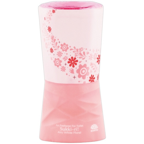 アース製薬 トイレのスッキーリ! 置き型 エアリーホワイトフローラルの香り 400mL 1個（ご注文単位1個）【直送品】
