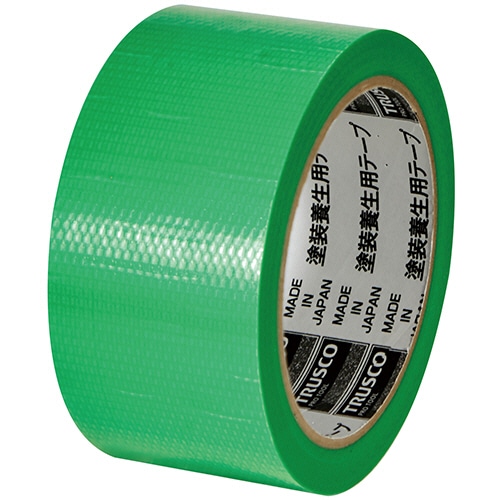 TRUSCO 塗装養生用テープ グリーン 50mm×25m TYT5025-GN 30巻/セット（ご注文単位1セット）【直送品】