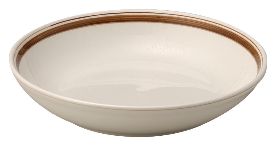 山万 カントリーサイド ダークブラウン 25.5cmパスタボウル 1個(ご注文単位1個)【直送品】