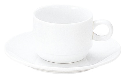 山万 プラージュ　スタックコーヒーカップ ※カップ単品のみ 1個（ご注文単位1個）【直送品】