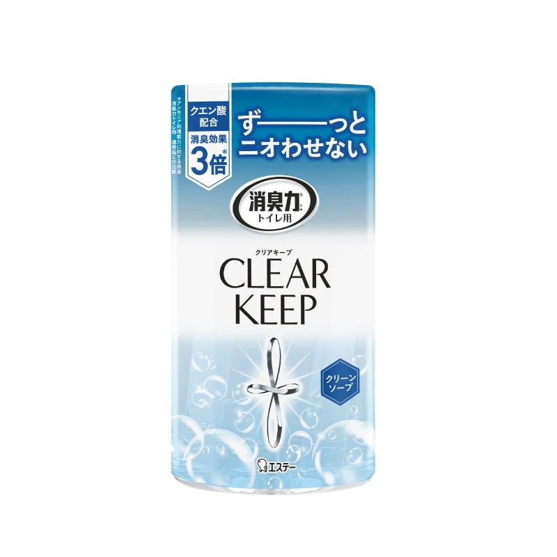 エステー トイレの消臭力CLEARKEEPCソープ400ML 1個(ご注文単位1個)【直送品】