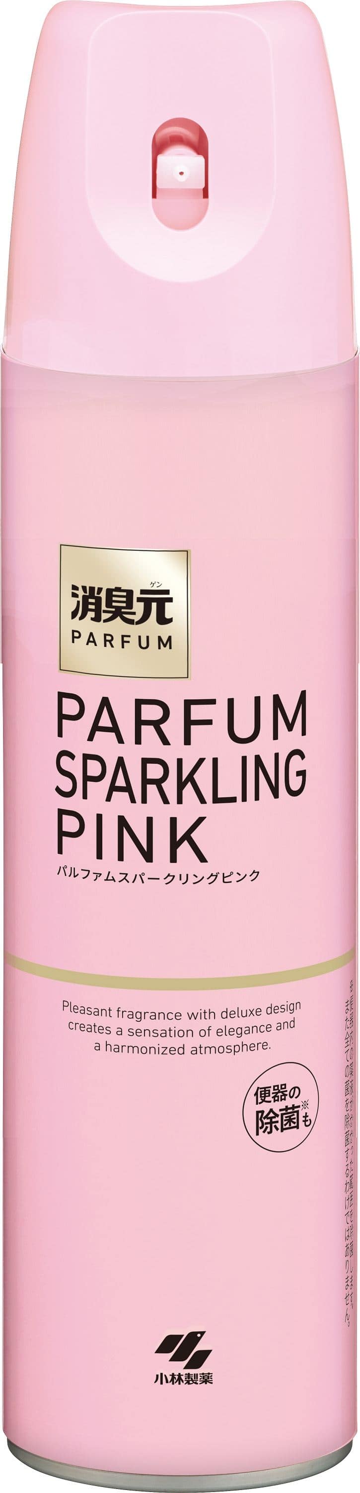 小林製薬 消臭元スプレー パルファム スパークリングピンク 280ML 1個(ご注文単位1個)【直送品】