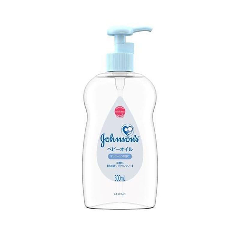 中央物産 ジョンソンベビーオイル 無香性 ポンプ式 300ml 1個（ご注文単位1個）【直送品】