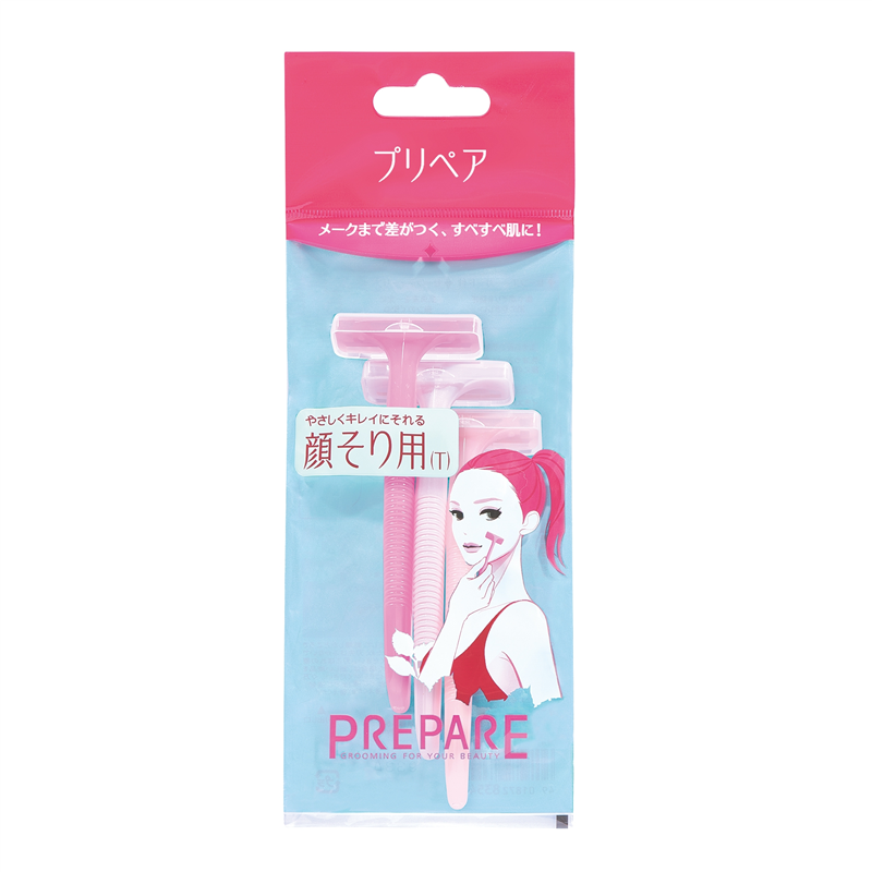 ファイントゥデイ プリペア 顔そり用(T) 3本 1パック(ご注文単位1パック)【直送品】