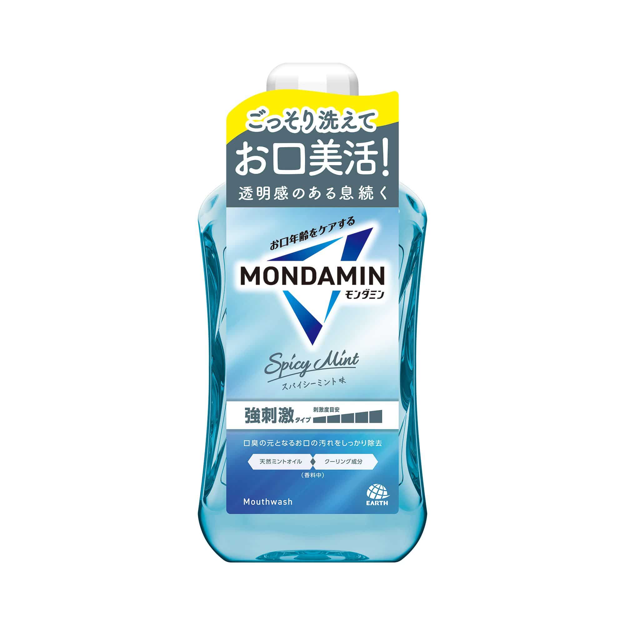 アース製薬 モンダミン スパイシーミント 1000mL/パック(ご注文単位1パック)【直送品】