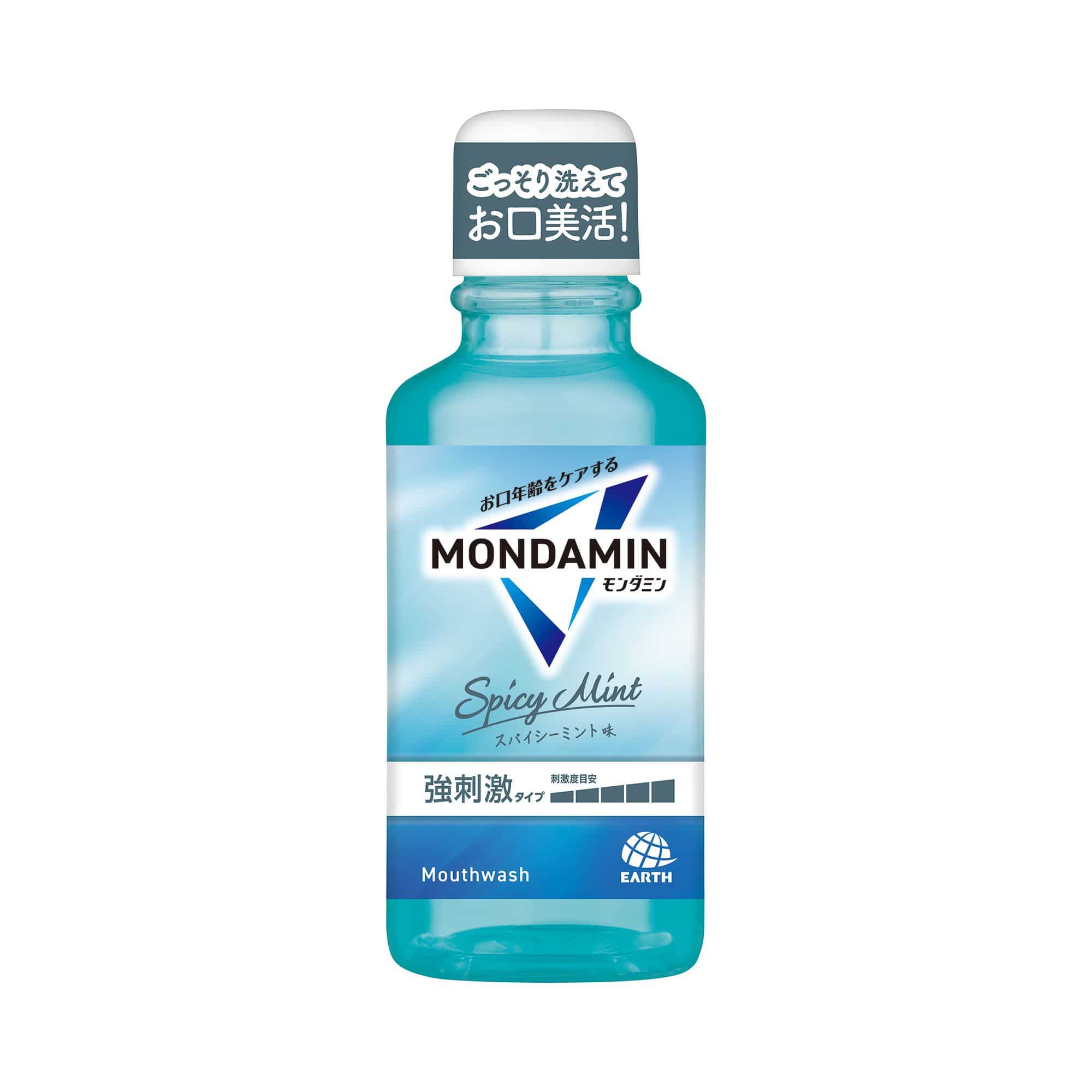 アース製薬 モンダミン スパイシーミント 100mL/パック(ご注文単位1パック)【直送品】