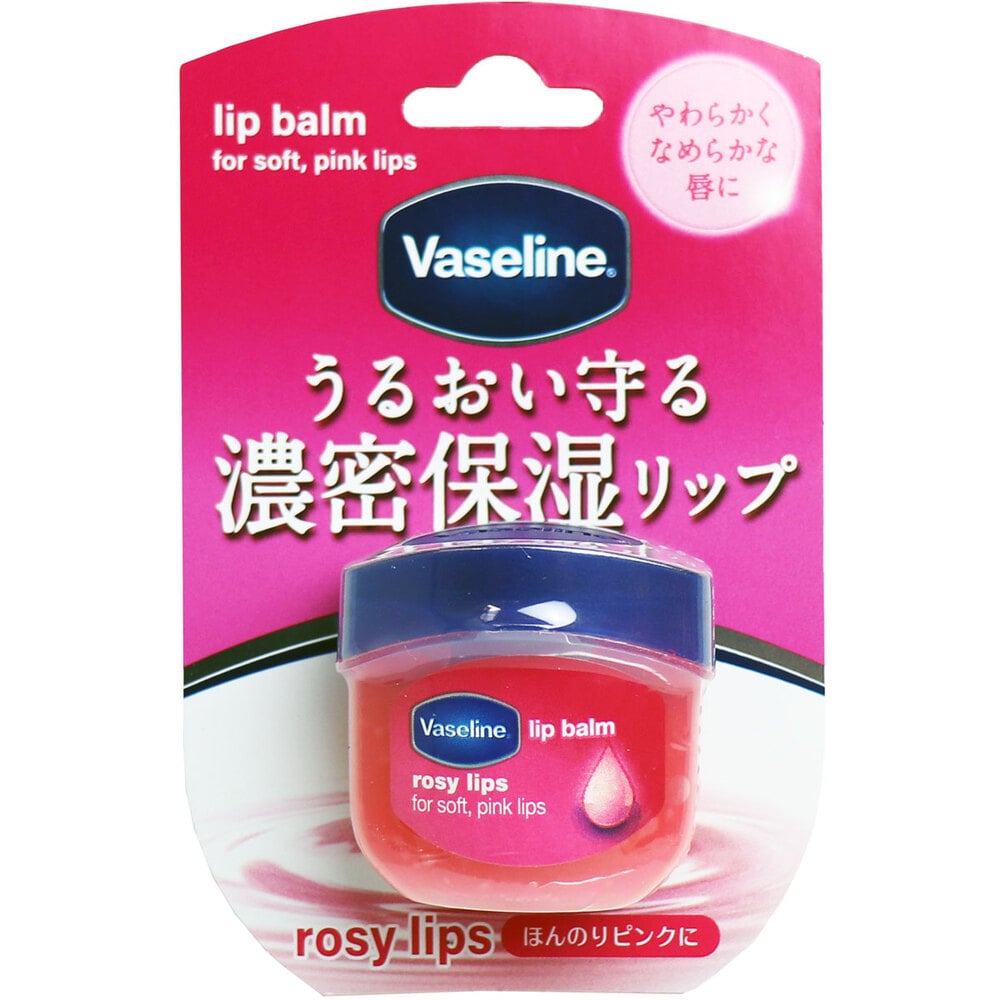 ユニリーバ・ジャパン ヴァセリン リップ ロージーリップス 7g 1個(ご注文単位1個)【直送品】