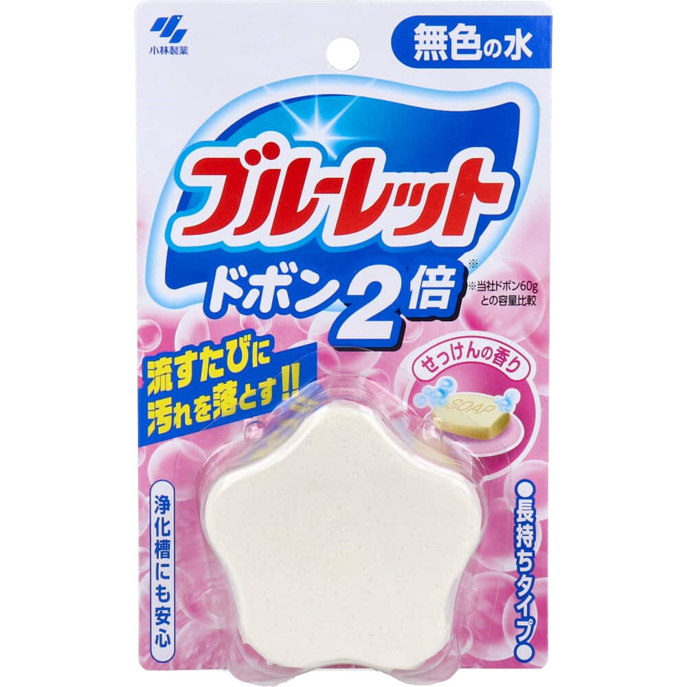 小林製薬　ブルーレットドボン2倍 せっけんの香り 120g　1個（ご注文単位1個）【直送品】