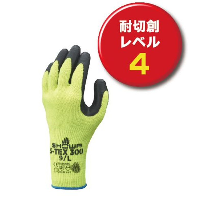 ショーワグローブ 耐切創手袋 S-TEX 300 L 1個（ご注文単位1個）【直送品】