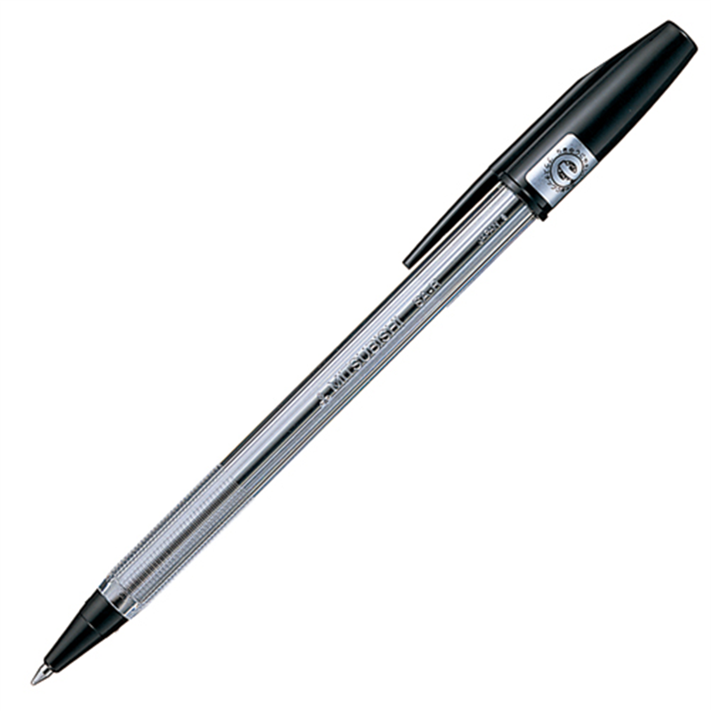 三菱鉛筆 ボールペン SA-R10P.24 黒 10本 1個(ご注文単位1個)【直送品】