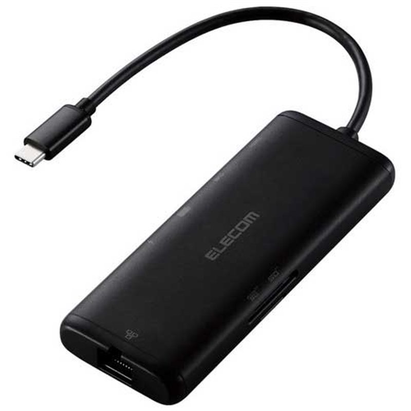 エレコム ドッキングステーション 7in1 DST-W02 1個(ご注文単位1個)【直送品】