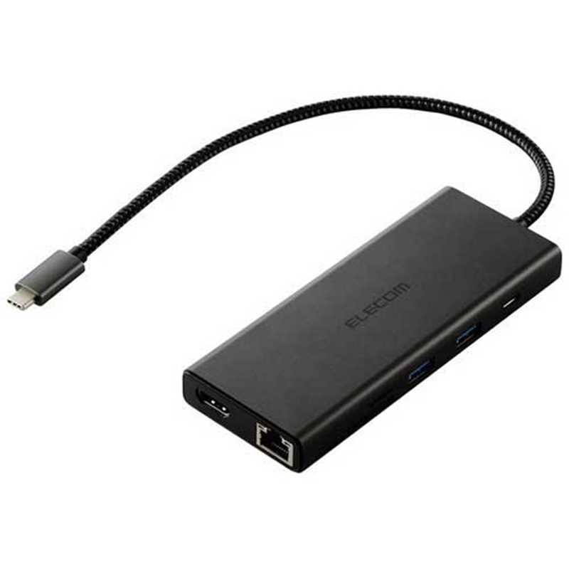 エレコム ドッキングステーション 10in1 DST-W03 1個(ご注文単位1個)【直送品】