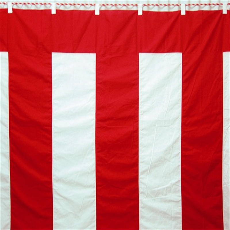 八光舎 紅白幕 3間物 180×540cm  1個（ご注文単位1個）【直送品】