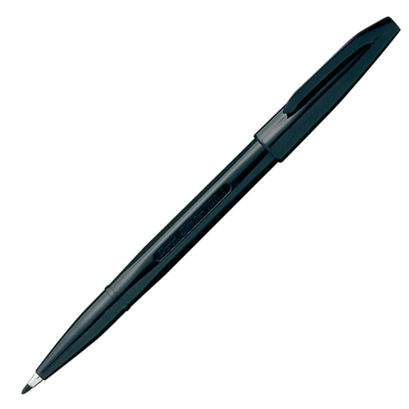 ぺんてる サインペン S520-AD 黒  1個（ご注文単位1個）【直送品】