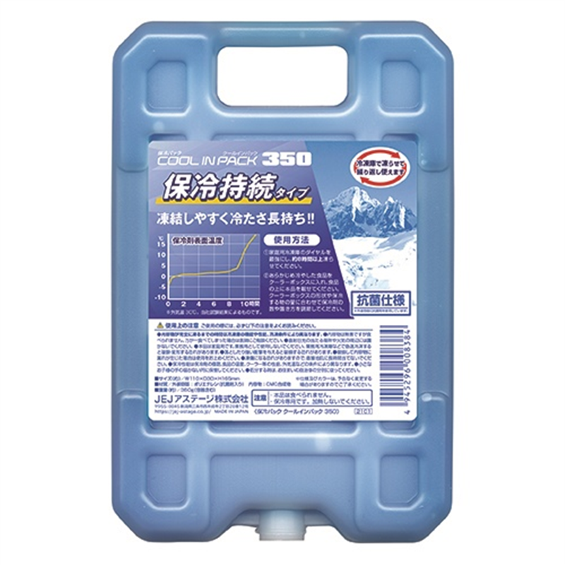 JEJアステージ クールインパックハード 350G  1個（ご注文単位1個）【直送品】