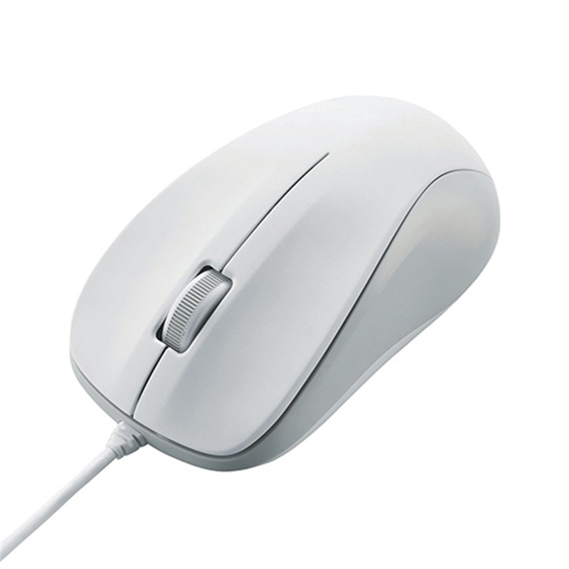 エレコム 光学式マウス M-K6URWH/RS 5個/箱（ご注文単位1箱）【直送品】