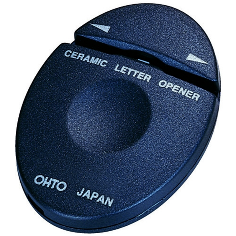 オート セラミックレターオープナー CLO-A-BK 1個(ご注文単位1個)【直送品】