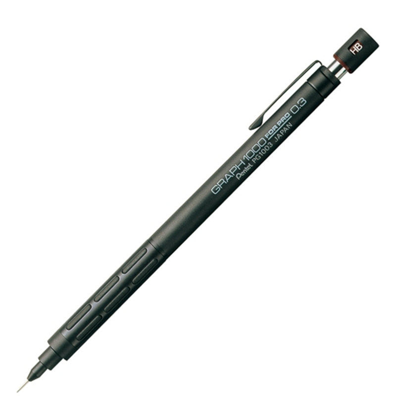 ぺんてる 製図用シャープ グラフ1000 PG1003 0.3mm 1個（ご注文単位1個）【直送品】