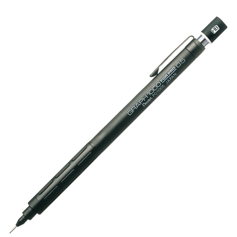 ぺんてる 製図用シャープ グラフ1000 PG1005 0.5mm 1個（ご注文単位1個）【直送品】