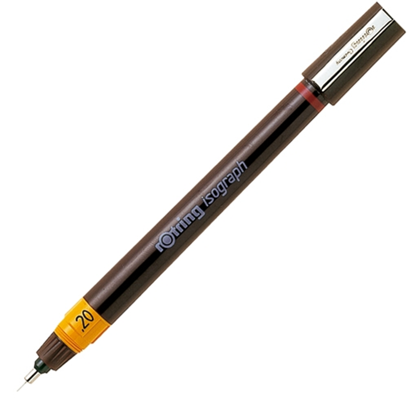 ロットリング イソグラフ 0.2mm 1903397 1個（ご注文単位1個）【直送品】