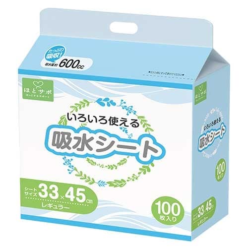 MISM 吸水シート レギュラー 100枚/パック（ご注文単位1パック）【直送品】