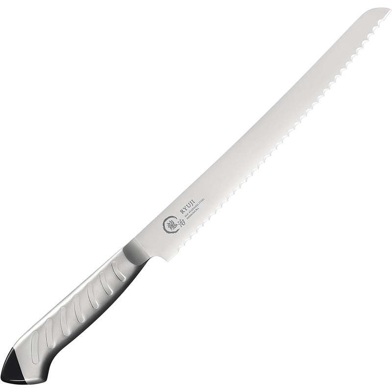 龍治 ステンカラー パンスライサー 230mm 黒 RYS-24B 1個(ご注文単位1個)【直送品】