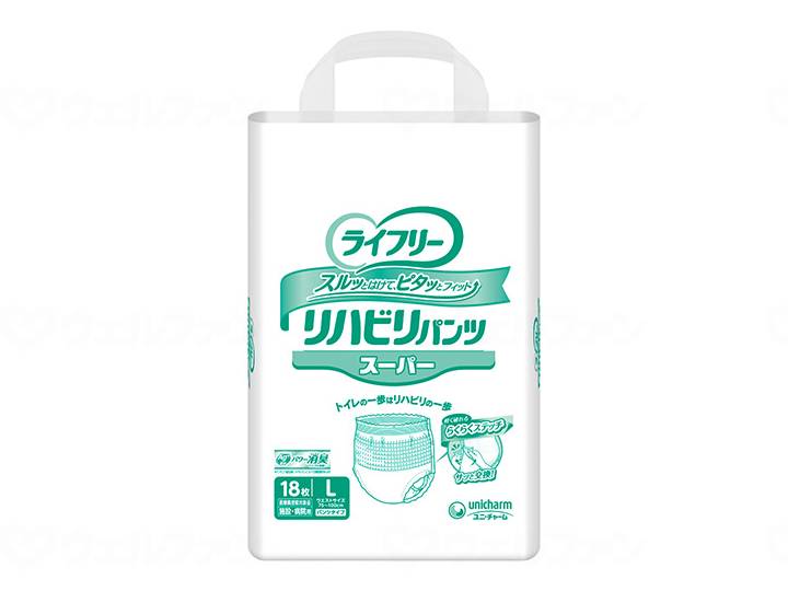 ウェルファン Gライフリ-リハビリパンツス-パ-/袋/L 1個（ご注文単位1個）【直送品】