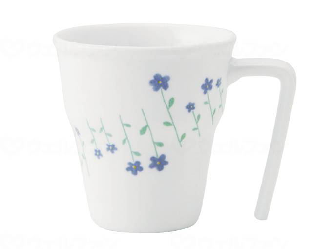 ウェルファン おかるのキモチ UDマグ/花畑(青) 1個(ご注文単位1個)【直送品】